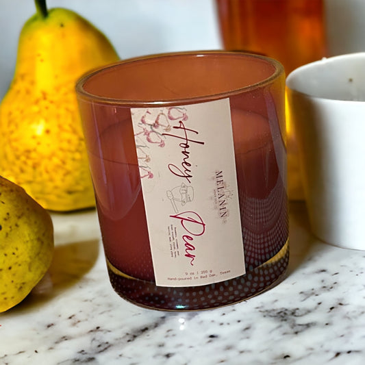 Honey & Pear Scented Candle
