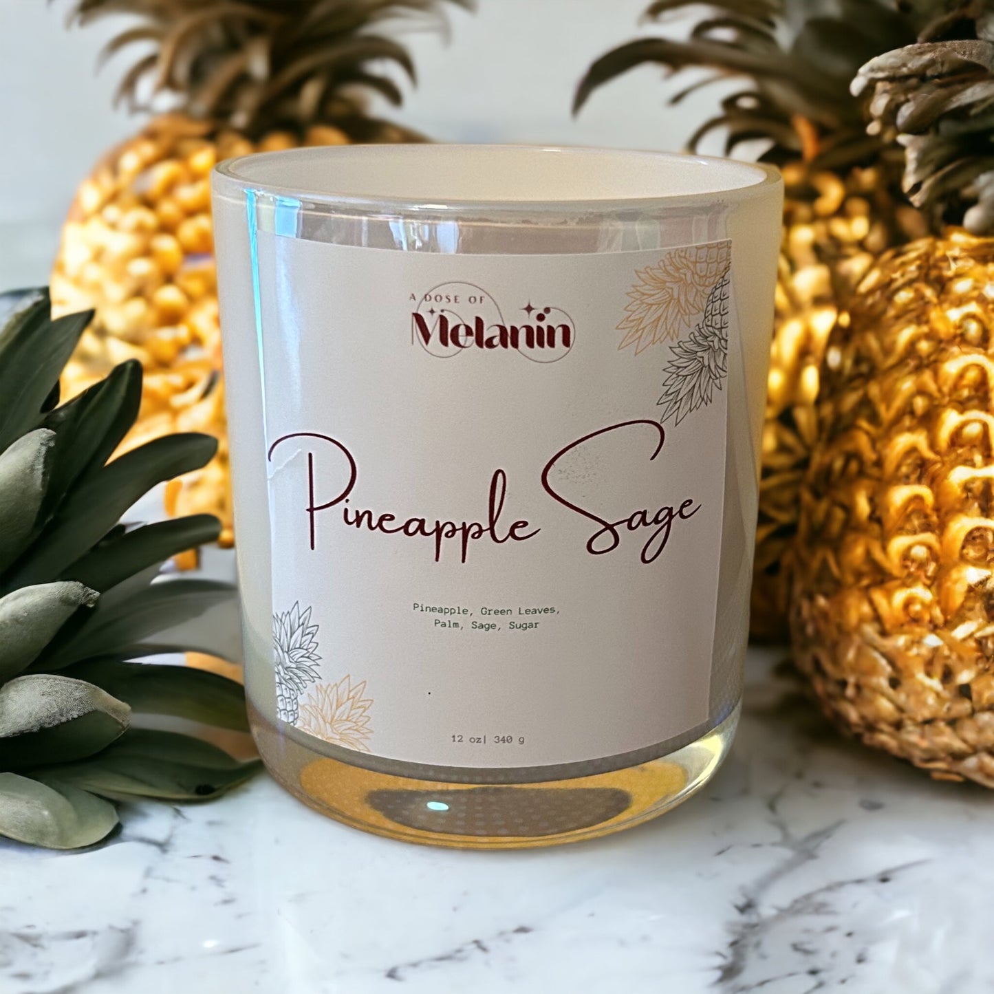 Pineapple Sage Scented Candle