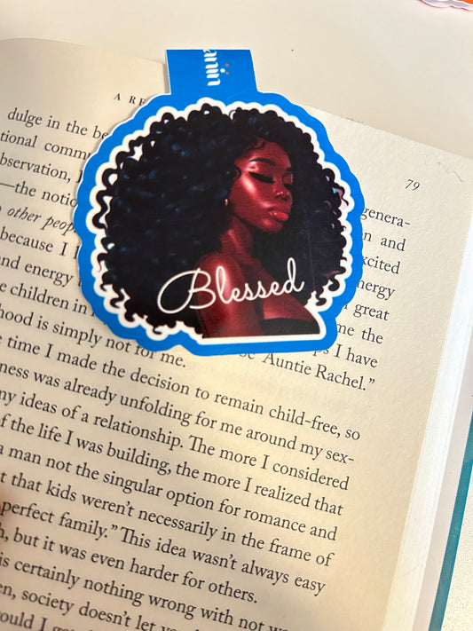 Blessed Black Girl Magnetic Bookmark
