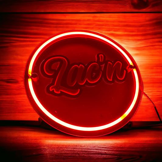 10 inch Circle Neon Sign